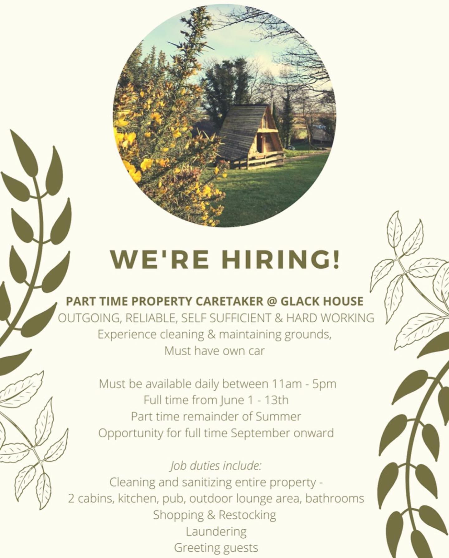 Property Caretaker Positions - qhicg04