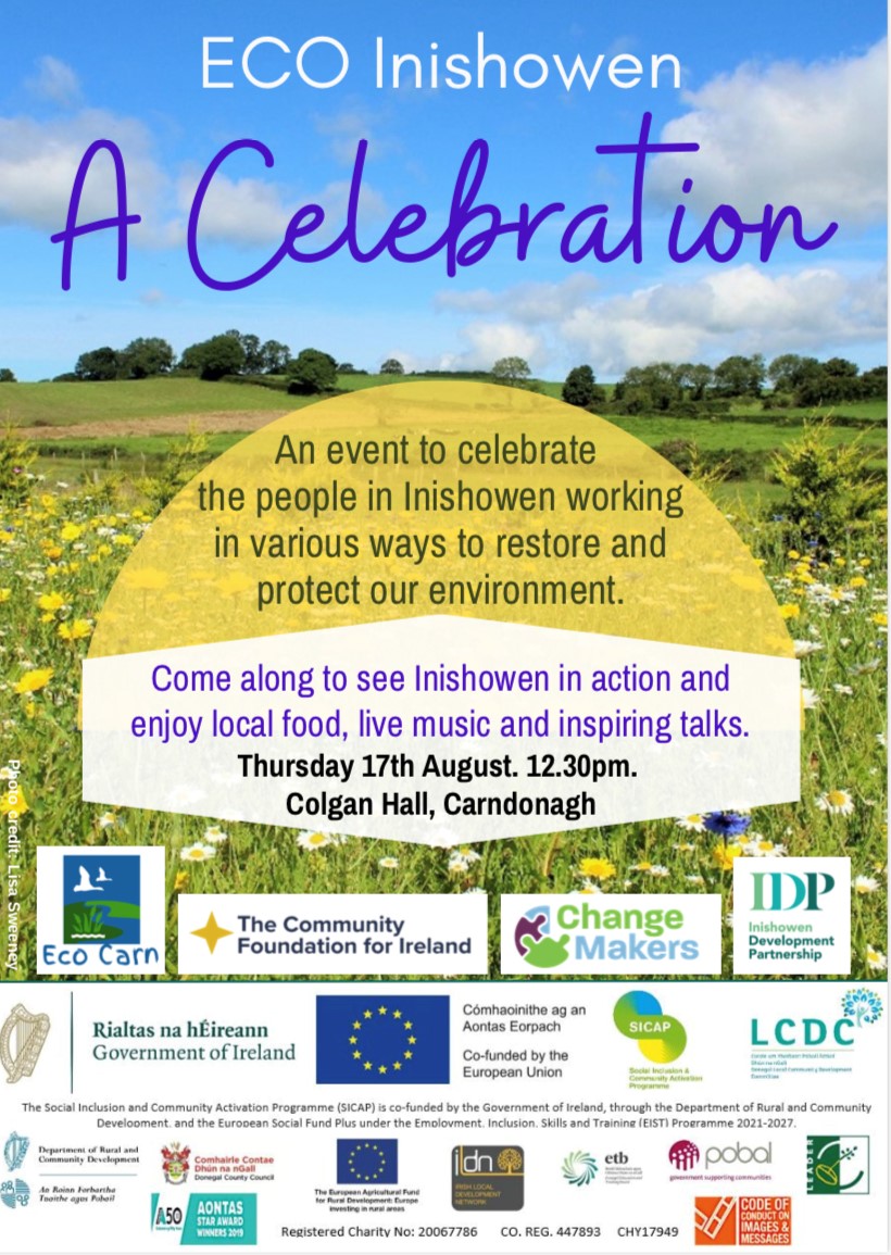 Booking open for Eco Inishowen Event in Carn | Inishowen Development ...